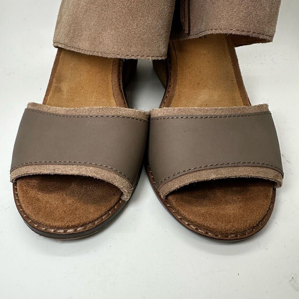 Toms Majorca Suede Block Ortholite Comfort Foam Sandals - Picture 5 of 11